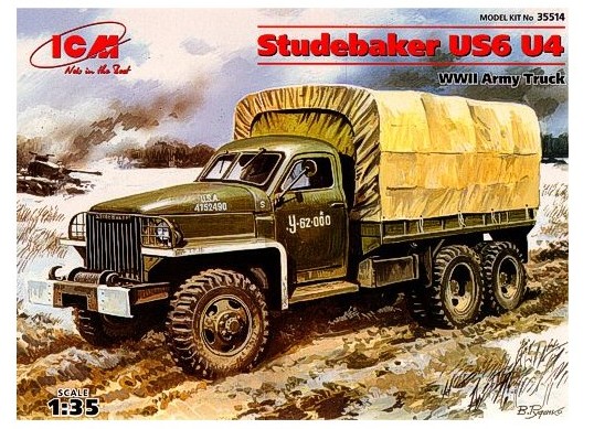 WWII Studebaker US6 U4 Army Truck