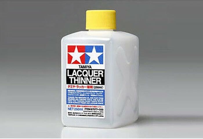 Lacquer Thinner 250ml Bottle