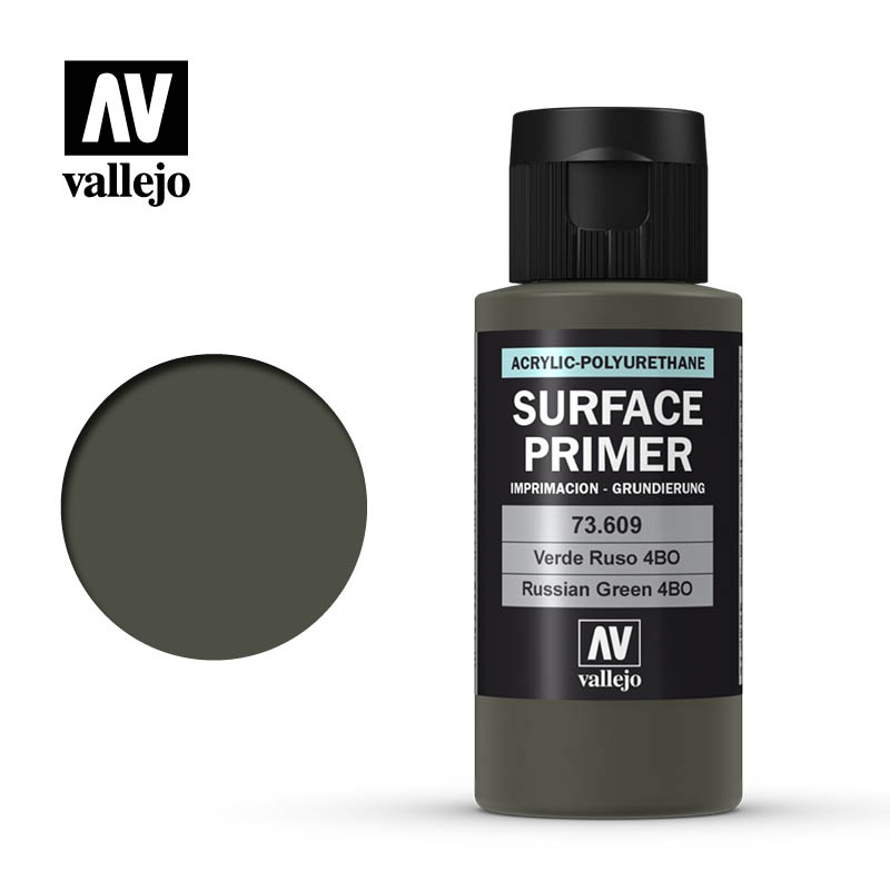 Vallejo Surface Primers: Russian Green 4BO 200ml Bottle