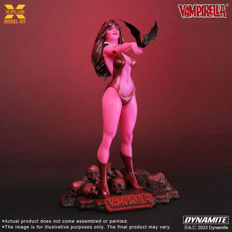 Vampirella (Glow in the Dark Edition) with Tombstone & Base