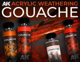 AK Interactive Acrylic Weathering Gouache