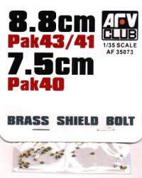 8.8cm Pak 43/41 & 7.5cm Pak 40 Brass Shield Bolts