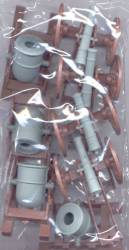 Cannons & Mortars Bagged Set
