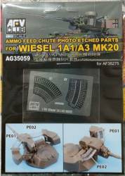Ammo Feed Chute PE for Wiesel 1A1/A3 MK20