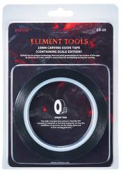 DSPIAE Hard Edged Carving Tape with Adhesive Back 4mm x 30m (for Panel Lines)