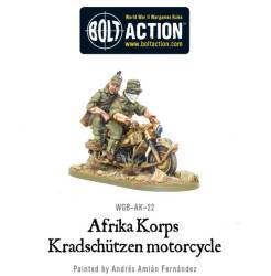 WWII Afrika Korps Kradschutzen Motorcycle