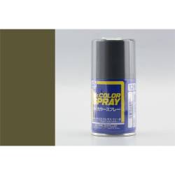 Mr. Color Spray Semi-Gloss Dark Green (Nakajima) 100ml