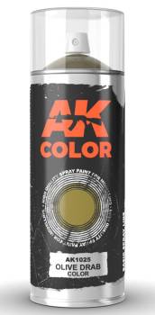 Olive Drab Lacquer Paint 150ml Spray