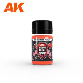 AK Interactive Standard Rust Enamel Liquid Pigments