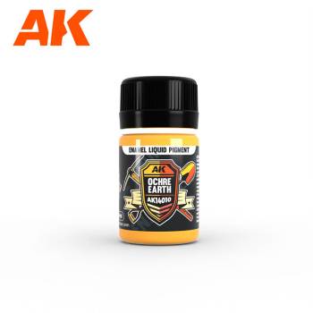 AK Interactive Ochre Earth Enamel Liquid Pigments