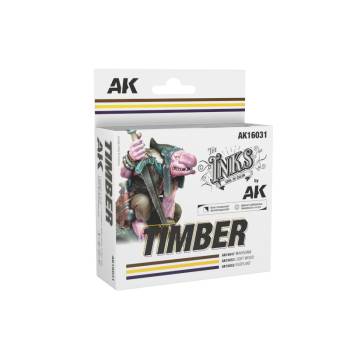 AK Interactive Inks Set - Timber
