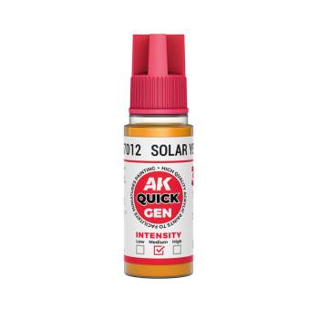 AK Interactive Solar Yellow Quick Gen Paint