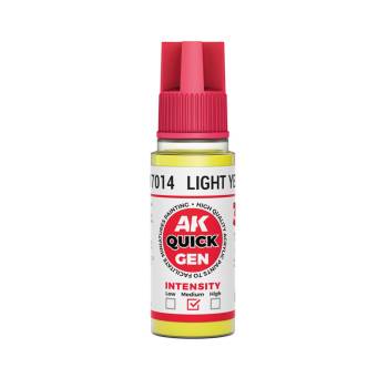 AK Interactive Light Yellow Quick Gen Paint