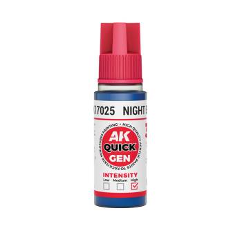 AK Interactive Night Blue Quick Gen Paint