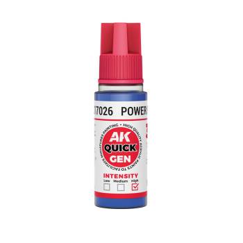 AK Interactive Power Blue Quick Gen Paint