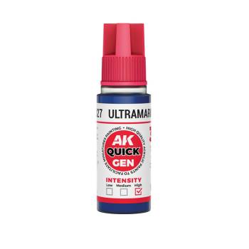 AK Interactive Ultramarine Blue Quick Gen Paint