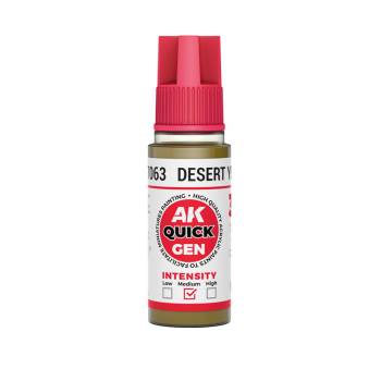 AK Interactive Desert Yellow Quick Gen Paint