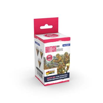 AK Interactive Quick Gen Paint British Uniforms set