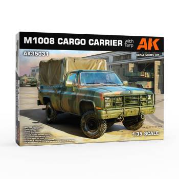 AK Interactive M1008 Troop Carrier Truck w/Tarp Cover