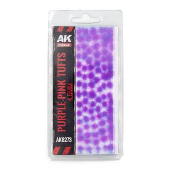 AK Interactive Purple-Pink 4.5mm Tufts