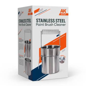 AK Interactive Stainless Steel Paintbrush Cleaner