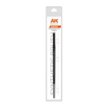 AK Interactive Chipping Technique Brush - Synthetic Angular
