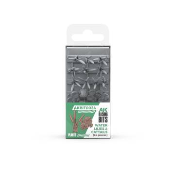 AK Interactive Basing Bits Water Lilies & Cattails Plants
