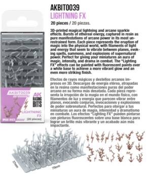 AK Interactive Basing Bits Lightning Effects