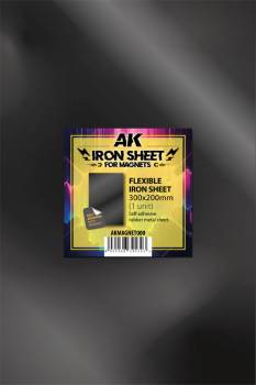 AK Interactive Iron Sheet for Magnets (300×200mm)