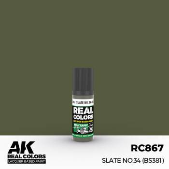 Real Colors Military: Slate No.34 Acrylic Lacquer Paint