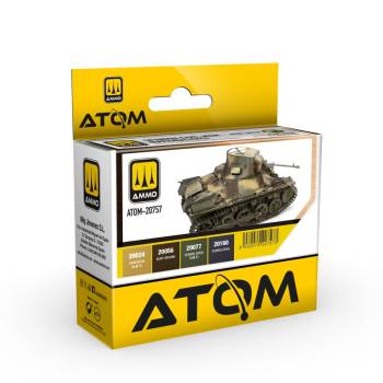 Ammo by Mig ATOM Paint Set: Spanish Civil War (Nationalists)