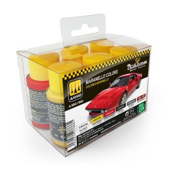 Ammo By Mig Cobra Motor Maranello Colors Set (6 Colors) 30mL Bottles