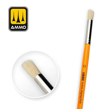 Ammo By Mig - 12 Synthetic Stippling Brush