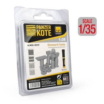 AMMO BY MIG Panzer Kote Zimmerit Tools 1:35