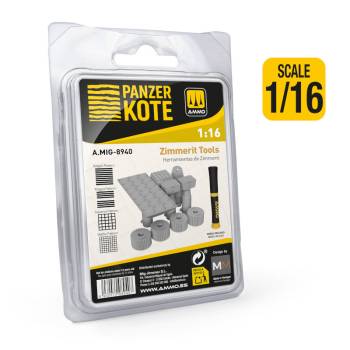 AMMO BY MIG Panzer Kote Zimmerit Tools 1:16