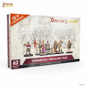 Archon Studio Dungeons and Lasers: Townsfolk Miniature Pack