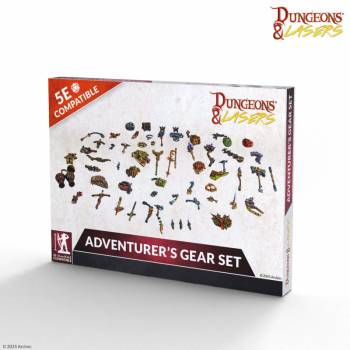Archon Studio Dungeons and Lasers: Adventurers Gear Set 