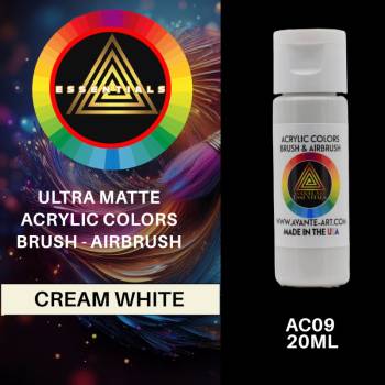 Avante Art Cream White 20ml