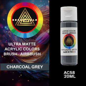 Avante Art Charcoal Grey 20ml