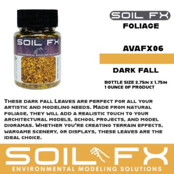 Avante Art Soil FX Leaves (Dark Fall)