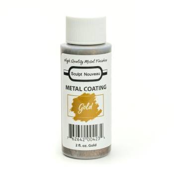 Aves Gold Sculpt Nouveau Metal Coating