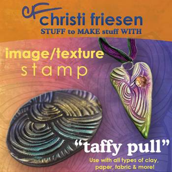Aves Taffy Pull Rubber Texture Stamps