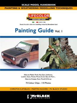 Mr. Black Lifecolor Painting Guide Vol.1 - Painting & Weathering Modelling Techniques