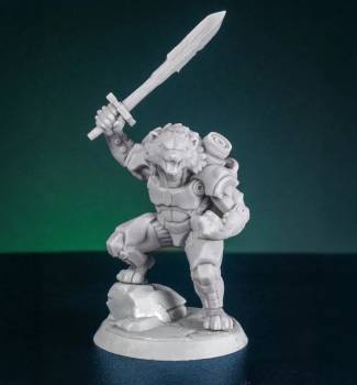 Bear Cavalry Paint Grumble the Mech Bear Miniature