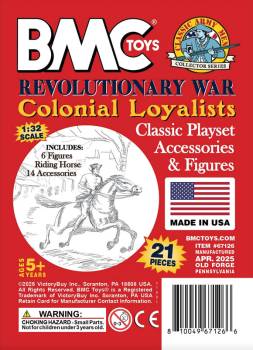 BMC Classic American Colonial British Loyalist - Red 21pc Set