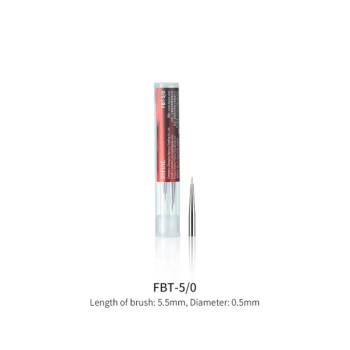 Dspiae Phoenix Plume: 5/0 Fine Detailing Brush Tips (3) for PTFB
