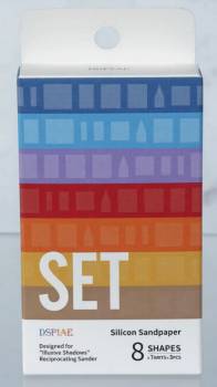 Dspiae Silicon Sandpaper Set