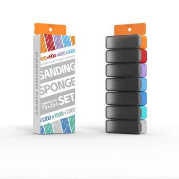DSPIAE Vigorous Sponge Sandpaper Set