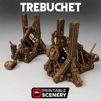 Trebuchet - Time Warp - Printable Scenery