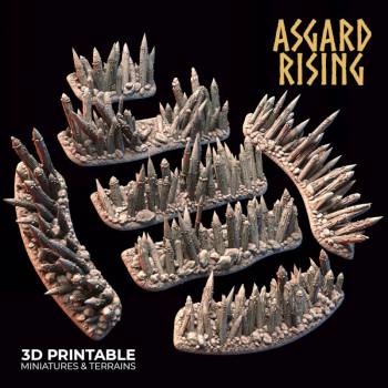 Spiked Fences Set - Asgard Rising